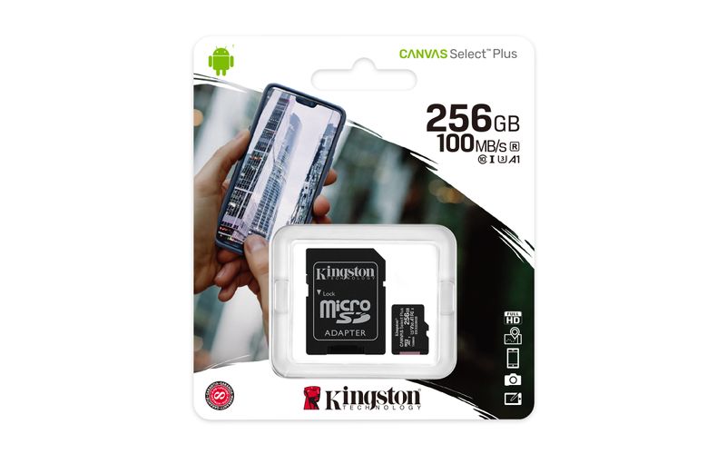 Kingston-Technology-Canvas-Select-Plus-256-GB-MicroSDXC-UHS-I-Classe-10
