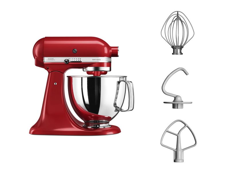 Robot-da-Cucina-KitchenAid-5KSM125EER-Rosso-300-W-48-L