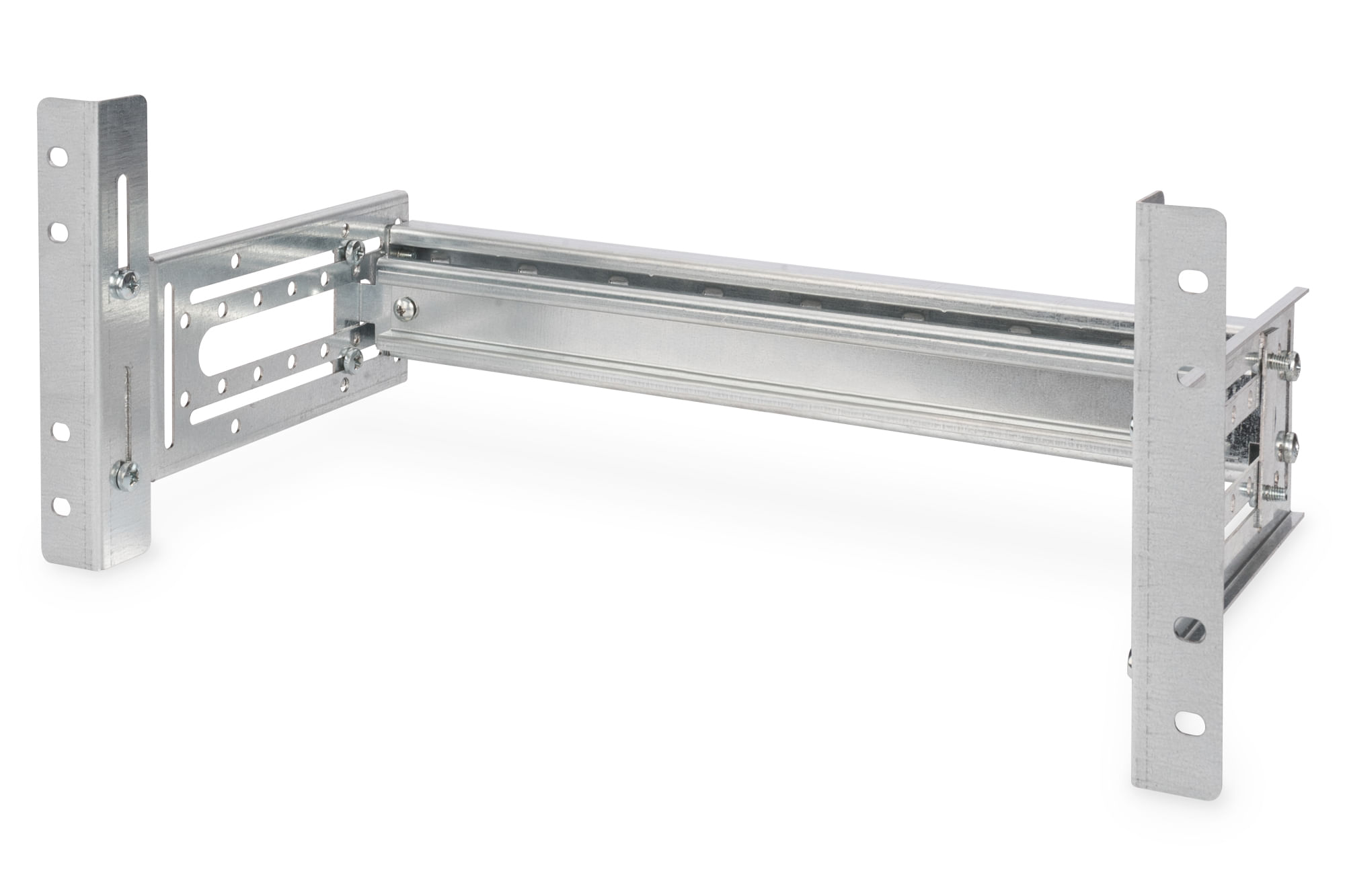 Link Supporto Guida Din 4U 178X483X223 Mm Galvanized Incl. Din Rail Variable Depth And Height