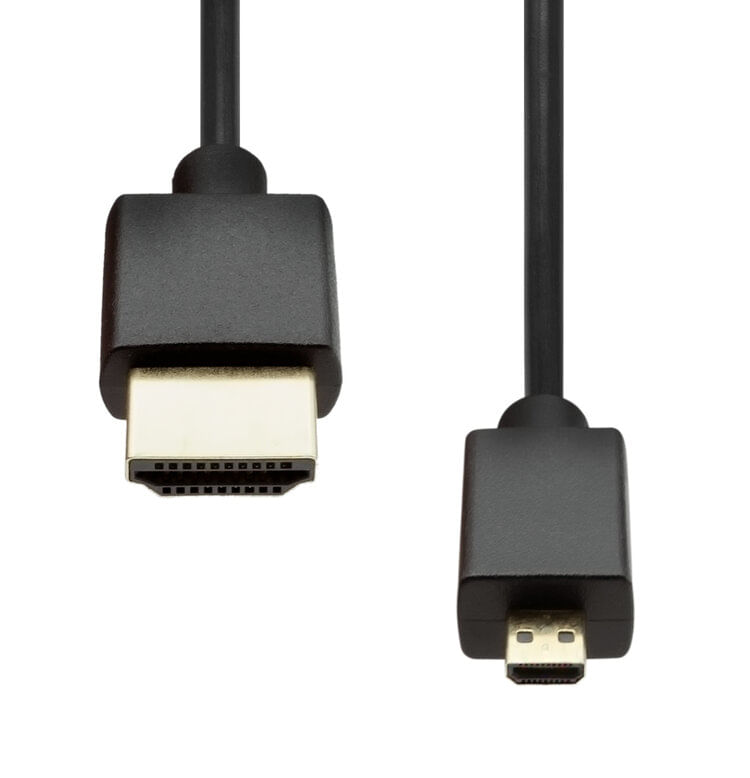 ProXtend-HDMI-to-Micro-HDMI-1M-cavo-HDMI-HDMI-tipo-A--Standard--HDMI-Type-C--Mini--Nero