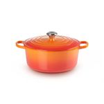 Le Creuset 21177280902430 6,7 L Rotondo Arancione, Rosso