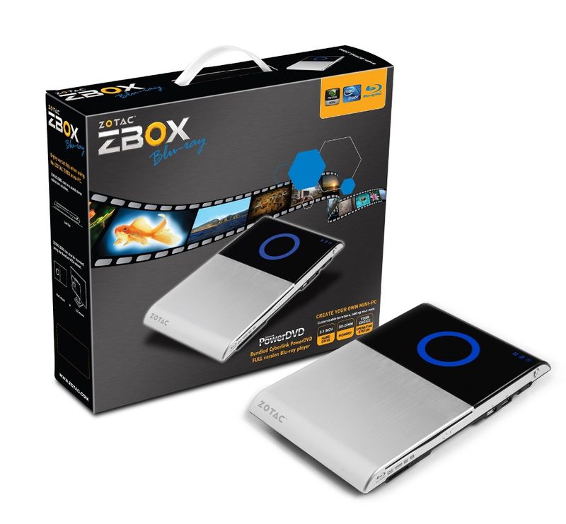 Zotac-ZBOX-Blu-ray-HD-ID33-Basso-profilo--Slimline---stilizzato--Intel-NM10-BGA-559-D525-18-GHz