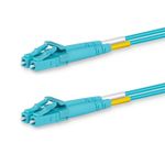 Lanview LVO231471 cavo a fibre ottiche 5 m 2x LC OM3 Colore acqua (LC-LC Multi mode fibre cable - dublex OM3 50/125 LSZH