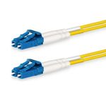 Lanview LVO231408 cavo a fibre ottiche 3 m 2x LC OS2 Giallo (LC-LC Singlemode fibre cable - duplex 3m OS2 9/125 LSZH - W