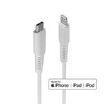 Lindy 31316 cavo Lightning 1 m Bianco (1M USB TYPE C TO LIGHTNING - CABLE WHITE)