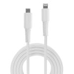 Lindy-31316-cavo-Lightning-1-m-Bianco--1M-USB-TYPE-C-TO-LIGHTNING---CABLE-WHITE-