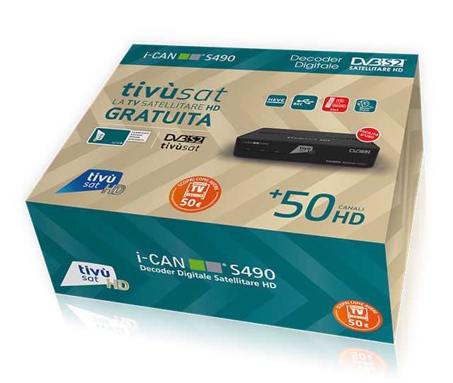 i-CAN-S490-Cavo-Ethernet--RJ-45--Satellite-HD-Nero