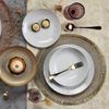 Servizio-di-Piatti-da-Tavola-in-Porcellana-Metropolis-Dream-Oro---18-Pezzi