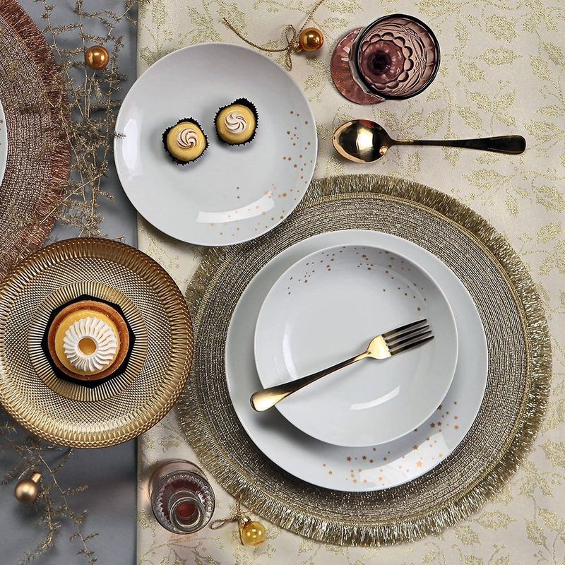 Servizio-di-Piatti-da-Tavola-in-Porcellana-Metropolis-Dream-Oro---18-Pezzi