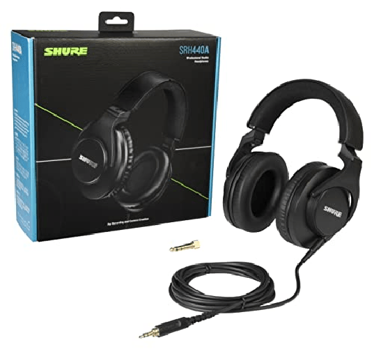 Cuffie-Shure-SRH440A---Monitoraggio-Professionale