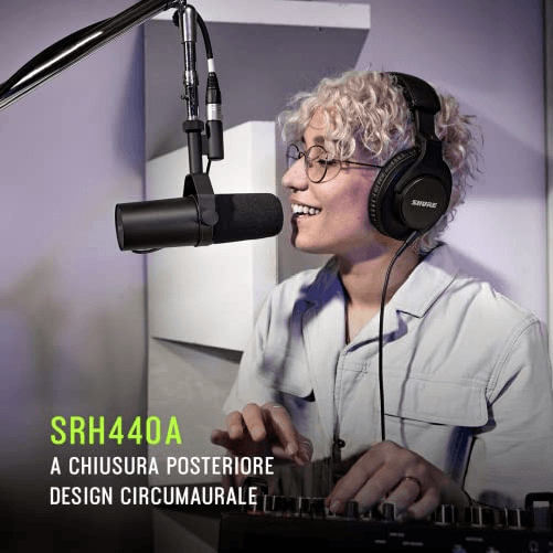 Cuffie-Shure-SRH440A---Monitoraggio-Professionale