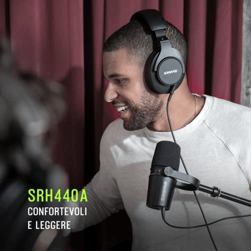 Cuffie-Shure-SRH440A---Monitoraggio-Professionale