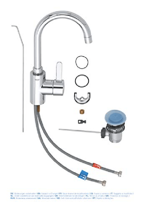 Grohe-Eurosmart-Cosmopolitan---Miscelatore-Monocomando-per-Lavabo