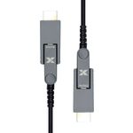 ProXtend HDMIDD2.0AOC-010 cavo HDMI 10 m HDMI Type C [Mini] Nero (ProXtend Micro HDMI 2.0 AOC Fiber Optic Cable 10M)