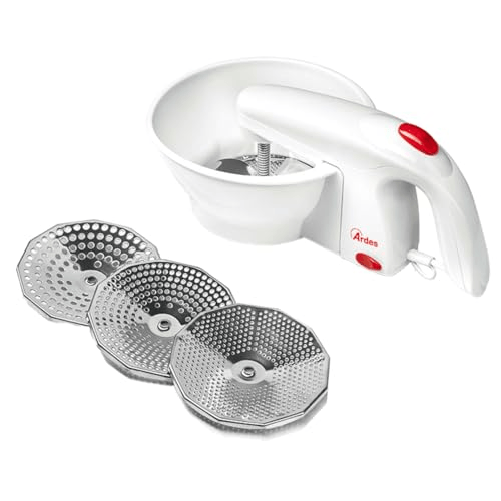 Passaverdure Elettrico Ardes ARPASS01 con 3 Dischi Inox