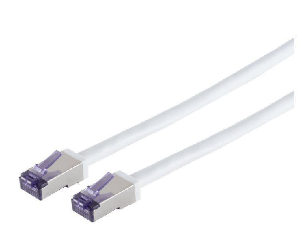 Lanview-LVN-CAT6A-FLEX-50CMWH-cavo-di-rete-Bianco-05-m-S-FTP--S-STP---Lanview-HIGH-FLEX-Cat6a-S-FTP---White-05m---Warr