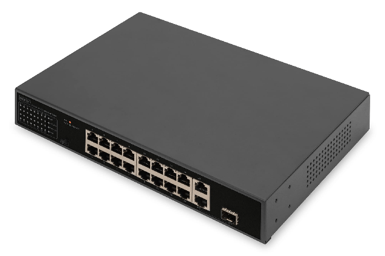 Switch-di-Rete-Fast-Ethernet-PoE-18-Porte-Digitus