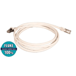 Lanview LVN149532 cavo di rete Bianco 3 m Cat6a S/FTP [S-STP] (Cat6A S/FTP network cable, - White, LSZH 3M - Warranty: 3