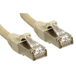 Lindy Cat.6 SSTP/S/FTP PIMF Premium Patch Cable 1.0m cavo di rete Beige 1 m