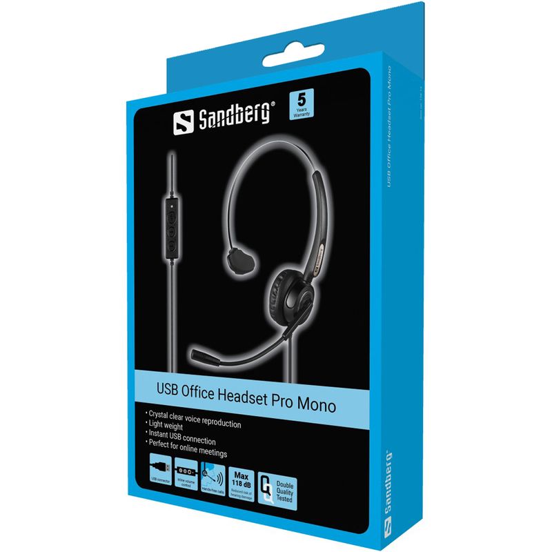 Sandberg-USB-Office-Headset-Pro-Mono