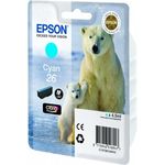 Epson ORIGINALE Epson Cartuccia d&#39inchiostro ciano C13T26124012 26 300 pagine 45ml standard