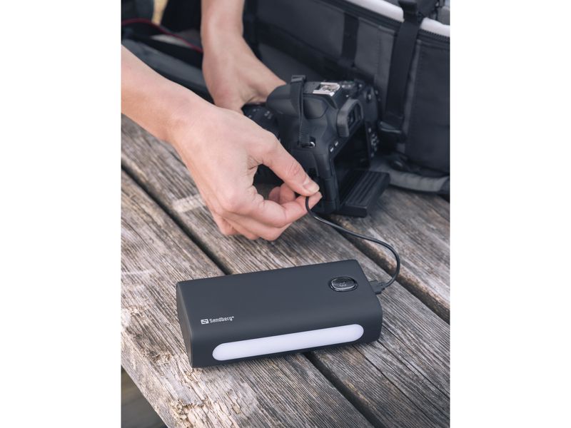 Sandberg-Powerbank-USB-C-PD-20W-30000-Ioni-di-Litio-30000-mAh-Nero