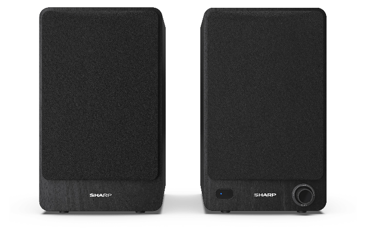 Sharp-Bookshelf-Speakers-altoparlante-2-vie-Nero-Con-cavo-e-senza-cavo-60-W--Bookshelf-Speakers---Loudspeaker-2-Way-Blac