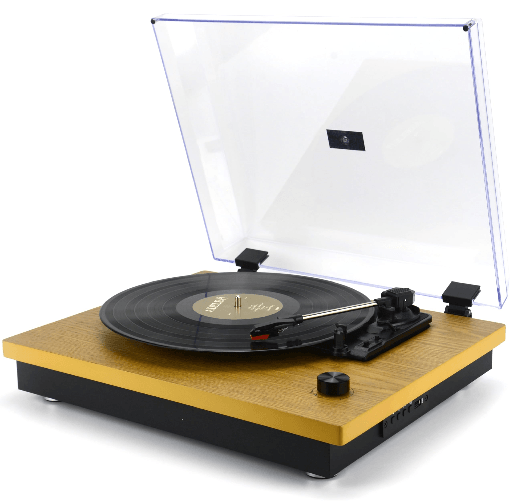 Majestic TT 53 - Giradischi vintage 33/45/78 Giri, wireless audio, Ingresso USB, altoparlanti incorporati, uscita RCA