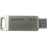 Goodram ODA3 unità flash USB 16 GB USB Type-A / USB Type-C 3.2 Gen 1 (3.1 Gen 1) Argento