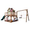 Casetta-Legno-Liam-con-Altalena-Doppia-per-Bimbi-con-Scaletta-e-Scivolo