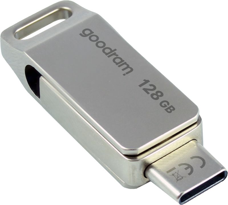 Goodram-ODA3-unita-flash-USB-128-GB-USB-Type-A---USB-Type-C-3.2-Gen-1--3.1-Gen-1--Argento
