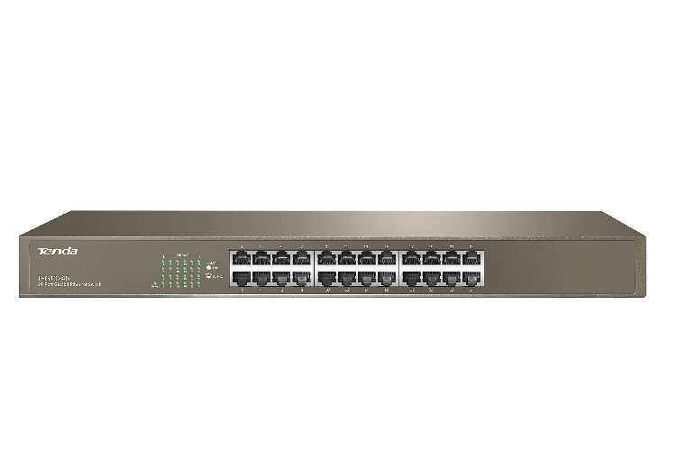 Tenda TEG1024G switch di rete Non gestito Blu
