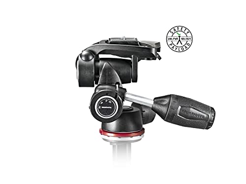 Manfrotto-MH804-3W-MK-II-Testa-a-3-Vie-con-Leve-Richiudibili