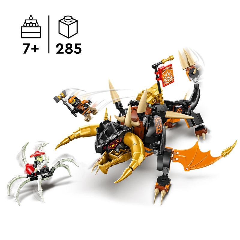 LEGO-NINJAGO-Drago-di-Terra-di-Cole---EVOLUTION