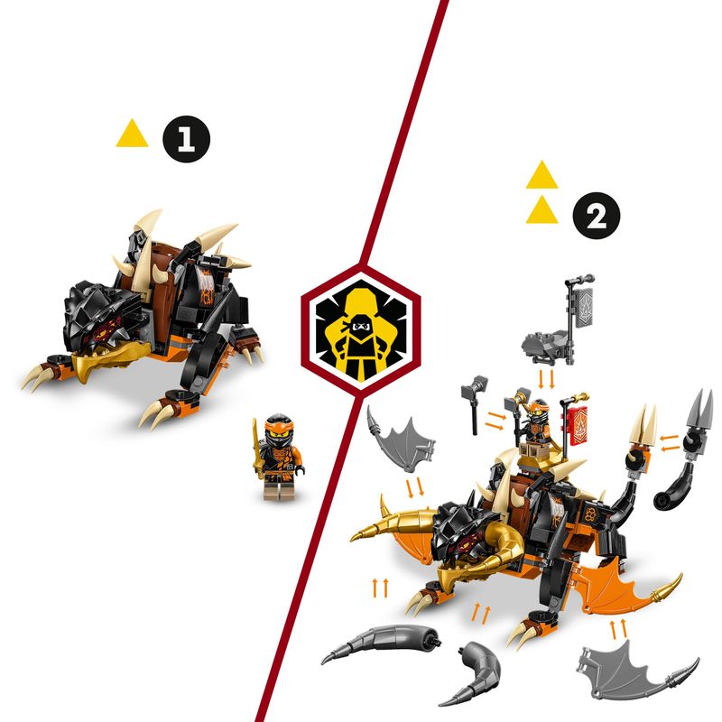 LEGO-NINJAGO-Drago-di-Terra-di-Cole---EVOLUTION