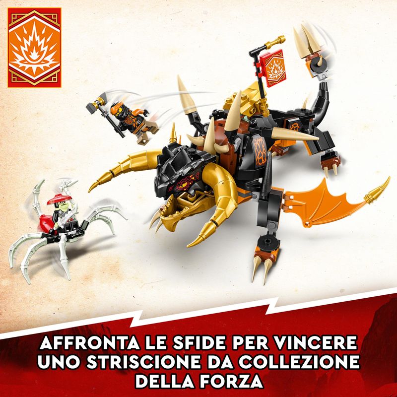 LEGO-NINJAGO-Drago-di-Terra-di-Cole---EVOLUTION