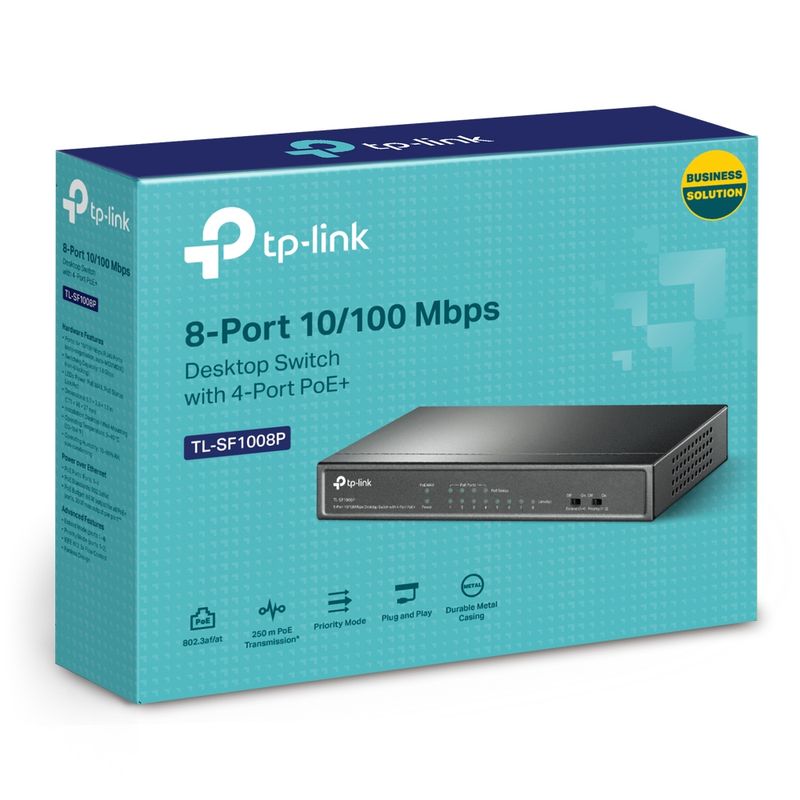 Switch-8P-10-100-4P-Poe-Tp-Link-