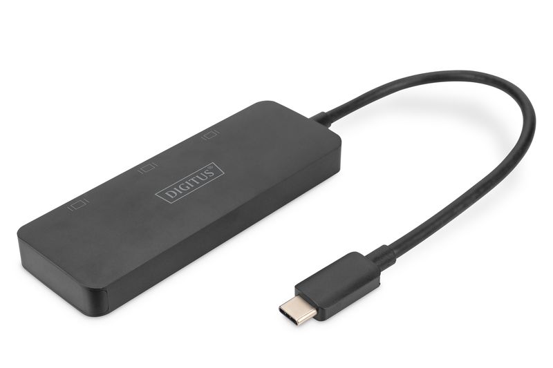 Video-Hub-3-Porte-Mst--Usb-C-->-3X-Hdmi-