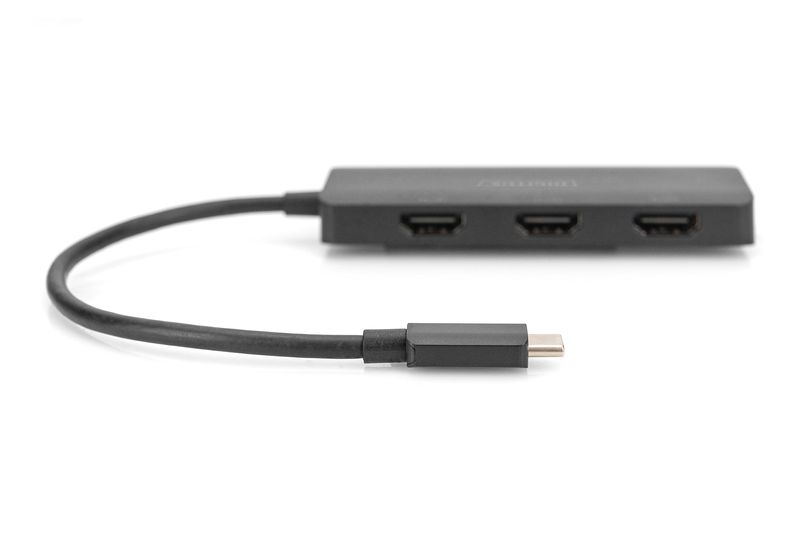 Video-Hub-3-Porte-Mst--Usb-C-->-3X-Hdmi-
