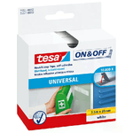 TESA 55225-02 Velcro Bianco 1 pz