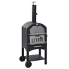 vidaXL-Forno-Pizza-Esterno-a-Carbonella-con-Pietra-Refrattaria