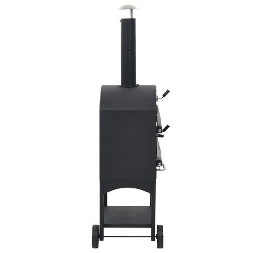 vidaXL-Forno-Pizza-Esterno-a-Carbonella-con-Pietra-Refrattaria