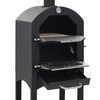 vidaXL-Forno-Pizza-Esterno-a-Carbonella-con-Pietra-Refrattaria
