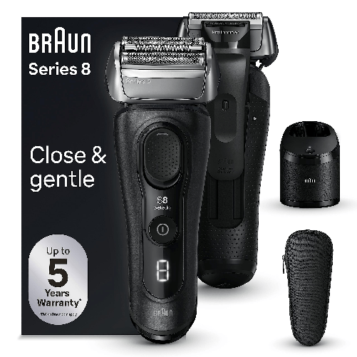 Braun-Series-8-8560cc---Rasoio-Elettrico-Barba-Wet---Dry