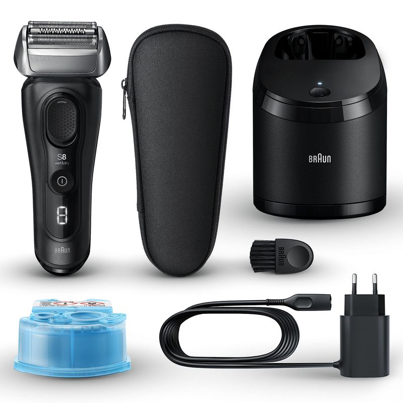 Braun-Series-8-8560cc---Rasoio-Elettrico-Barba-Wet---Dry