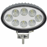 Faro da lavoro 8 LED Epistar ovale a largo raggio freddo 24 W IP67 Confezione da 1pz