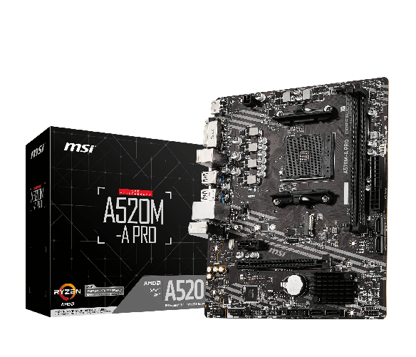 MSI-A520M-A-PRO-Scheda-Madre-Micro-ATX-per-AMD-Ryzen-3000