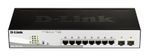 Switch-D-Link-Gigabit-Ethernet-POE-65W-SFP-a-2-porte--DGS-1210-10p-E-