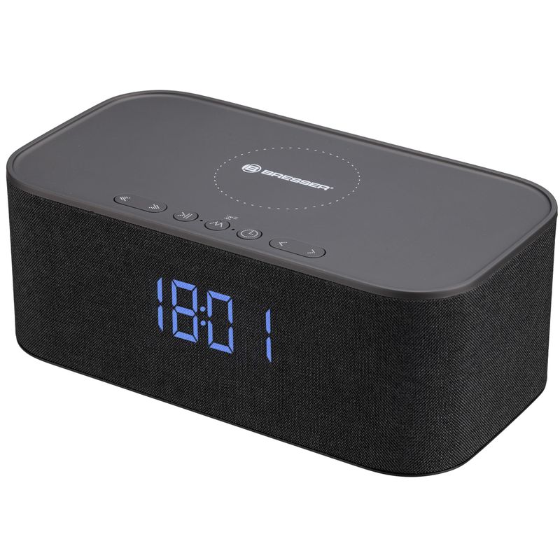 Explore-Scientific-BCC1001--Orologio-Bluetooth-con-Ricarica-Wireless