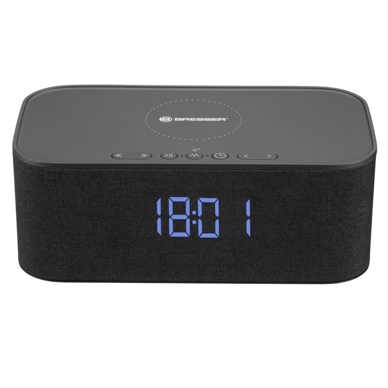 Explore-Scientific-BCC1001--Orologio-Bluetooth-con-Ricarica-Wireless